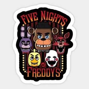 FNAF - Pizzeria Multi Sticker